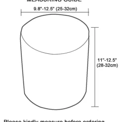 Sittpuffar>Stretch fyrkantig/rund ottomansk pouf-överdrag, mjukt jacquard fotpallsöverdrag för att skydda fotpall, pouf-överdrag med elastisk botten, mjölkvit,:30x30cm | Fyndiq