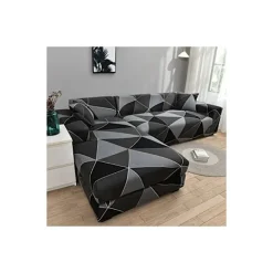 Soffor>Stretch hörnsoffa överdrag L-formad sofföverdrag, för 1/2/3/4 sitssoffa（L-formad hörnsoffa överdrag behöver köpa två） (Färg : D, Storlek: 1 plats (90-140 | Fyndiq