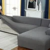 Soffor>Stretch Hörnsofföverdrag för 3-sitssoffa (L-formad Soffa Kräver Två)