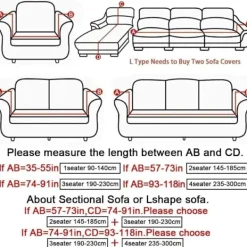 Soffor>Stretch Hörnsofföverdrag för 3-sitssoffa (L-formad Soffa Kräver Två)