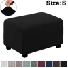 Sittpuffar>Stretch Ottoman Cover Ottoman Slip Cover Ottoman Protector Storage