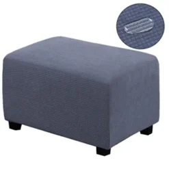 Sittpuffar>Stretch Ottoman Cover Ottoman Slip Cover Ottoman Protector Storage