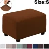Sittpuffar>Stretch Ottomanöverdrag Ottoman Slipcover Ottoman Skydd