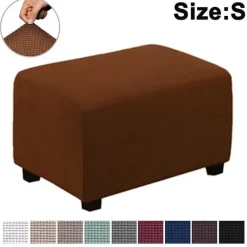 Sittpuffar>Stretch Ottomanöverdrag Ottoman Slipcover Ottoman Skydd