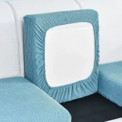 Soffor>Stretch Sittdyna Överdrag Soffdyna Möbelskydd för Soffsits Sofföverdrag Mjuk Flexibilitet med Elastisk Botten Bredd 65-95cm