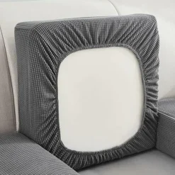 Soffor>Stretch Sofföverdrag Möbelskydd Dammtätt Sitsöverdrag (Färg: 1, Storlek: S (50-65cm))
