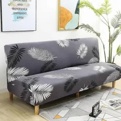 Soffor>Stretch Sofföverdrag 3-sits, Sofföverdrag för Bäddsoffa utan Armstöd 190-220cm 1 st