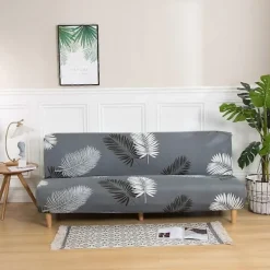 Soffor>Stretch Sofföverdrag 3-sits, Sofföverdrag för Bäddsoffa utan Armstöd 190-220cm 1 st
