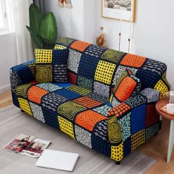 Soffor>Stretchig sofföverdrag Tryckta sofföverdrag Fåtöljöverdrag för