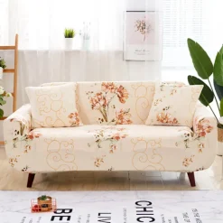 Soffor>Stretchigt sofföverdrag Tryckta sofföverdrag Fåtöljöverdrag för