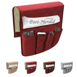 Soffor>(Svart) soffa armstöd hängande förvaringsväska, ZQKLA