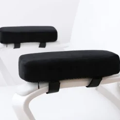 Stolar>(Svart) Stolsarmstödsdynor Armbågskudde Tryckavlastning Kontorsstol Gamingstol Armstöd med Memo