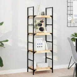 vidaXL Hyllor>Svävande hyllor 2 st 60x30x4 cm obehandlat massivt akaciaträ