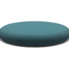 Sittpuffar>Tjock rund stolsdyna, avtagbar trädgårdsstolsdyna, minnesskum inomhus utomhus stolsdyna, 30 cm blågrön, A-FA6-