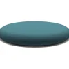 Sittpuffar>Tjock rund stolsdyna, avtagbar trädgårdsstolsdyna, minnesskum inomhus utomhus stolsdyna, 30 cm blågrön, A-FA6-