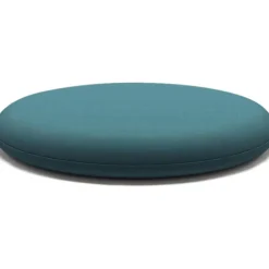 Sittpuffar>Tjock Rund Stolskudde, Avtagbar Trädgårdsstolskudde, Memory Foam Inomhus Utomhus Stolskudde, 30 cm Teal, A