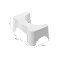 Unbranded Pallar>Toalettfotpall, lämplig för män, kvinnor och människor i alla åldrar.