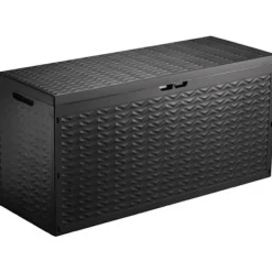 TOOD Kistor & Koffertar>Resin förvaringsstam/kista 330 L - 120 x 45 x 60 cm - Antracitgrå