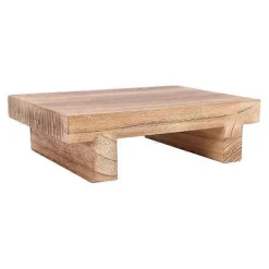 Pallar>Träpall för inomhusbruk för äldre, användning vid sängen och stöd för skrivbordsben