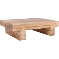 Pallar>Träpall för vuxna, sängpall för höga sängar, kök