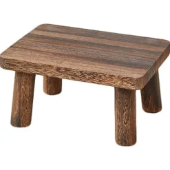 Unbranded Pallar>Träpall Rektangel Träpall Liten Träpall Fotpall för Kök