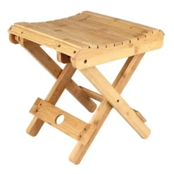 Pallar>Träpall Sittpall Fotpall Avtagbar Sadelpall Liten Fyrkantig Stegpall