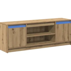 vidaXL Tv-Bänkar>TV Enheter Brun 139,5 x 34 x 50 cm Konstruerat trä