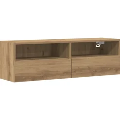 vidaXL Tv-Bänkar>TV Vägghylla artisan ek 100 x 30 x 30 cm Konstruerat trä