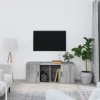 vidaXL Tv-Bänkar>TV-bänk grå sonoma 100x35x40 cm konstruerat trä