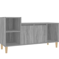vidaXL Tv-Bänkar>Tv-bänk grå sonoma 100x35x55 cm konstruerat trä