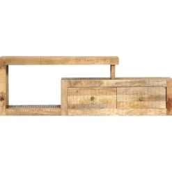 vidaXL Tv-Bänkar>TV-bänk 120x30x40 cm massivt mangoträ
