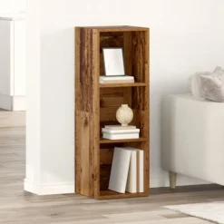 vidaXL Tv-Bänkar>TV-bänkset Väggmonterad Brun 72 x 35 x 37 cm Konstruerat trä