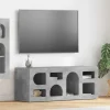 vidaXL Tv-Bänkar>TV-skåp Betonggrå 100 x 35 x 40 cm Konstruerat trä