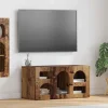 vidaXL Tv-Bänkar>TV-skåp Gammalt trä 80 x 35 x 40 cm Konstruerat trä