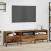 vidaXL Tv-Bänkar>TV-skåp Gammalt trä 150 x 30 x 45 cm Konstruerat trä och järn