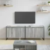 vidaXL Tv-Bänkar>TV-skåp Grå Sonoma 140 x 36 x 49,5 cm Konstruerat trä