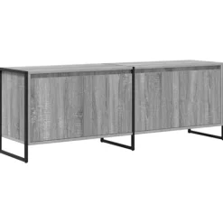 vidaXL Tv-Bänkar>TV-skåp Grå Sonoma 140 x 36 x 49,5 cm Konstruerat trä
