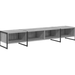 vidaXL Tv-Bänkar>TV-skåp Grå Sonoma 170.5 x 36 x 30.5 cm Konstruerat trä