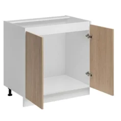 Skåp>Underskåp - Deconation - Underskåp "Roma" - Vit/Beige - L 80 X H 81 x P 45 cm