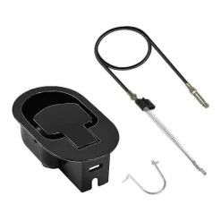 Fåtöljer>Universal Ersättningsdelar för Fåtöljhandtag Spakvajer, Metallsoffa Spärr Frigöring Drag Passar Ashley Soffstol