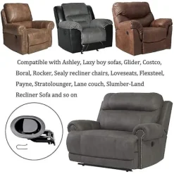 Fåtöljer>Universellt kraftigt metallsoffstol Fåtölj Frigöring Draghandtag Ersättningsdelar, För Fåtölj