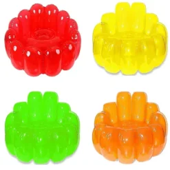 Sittsäckar>Uppblåsbar Jelly-stol - Portabel uppblåsbar soffa för inom- och utomhusbruk, uppblåsbar soffstol, luftsoffa för trädgård & uteplats