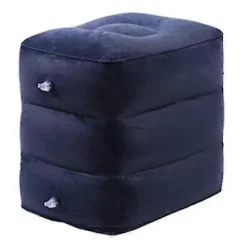 LEIGELE Sittpuffar>Uppblåsbart fotstöd för flygplan, justerbar höjd, slitstarkt, mjukt, allmänt använt, hopfällbart, portabelt (LGL)