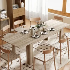 Northio Matbord>Utdragbart matbord, 180-260 cm, stolar 6-10, trä