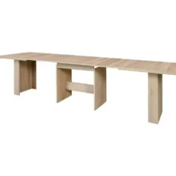 Matbord>Utdragbart matbord för 6 till 12 personer modern stil - MIDDAG - L 140-273 x B 90 cm