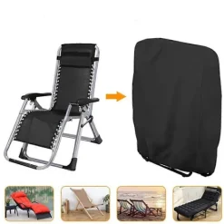 LEIGELE Stolar>Utomhus Nollgravitations Fällstol Skydd Vattentätt Dammtätt Gräsmatta Uteplats Möbelöverdrag Allvädersskydd Trädgårdsstolar (LGL)