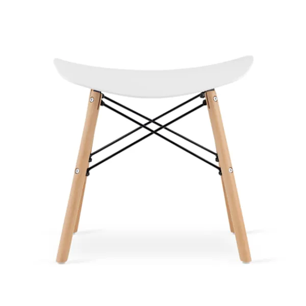 Valora Pallar>CORFU Pall Vit Ergonomisk Design för Kök x2