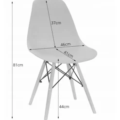 Valora Matgrupper>SET MED KVADRATISKT BORD 80X80 Sonoma Ek + 4 Osaka Stolar Grå x4