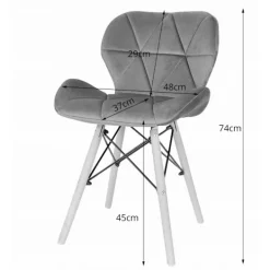 Valora Matgrupper>SET MED RUNDA BORD KOVA 60 Svart + 2 WAKO Stolar Grå x2