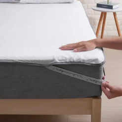 Sängar>Vattentät Madrasskydd 120 x 200 cm Sängskydd för Vuxna och Barn Andningsbart Madrasskydd 120x200, Anti-Mite, Hypoallergen